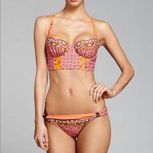 Profile blush by Gottex Anastasia bikini, M DDD/F